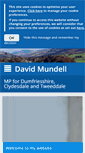 Mobile Screenshot of davidmundell.com